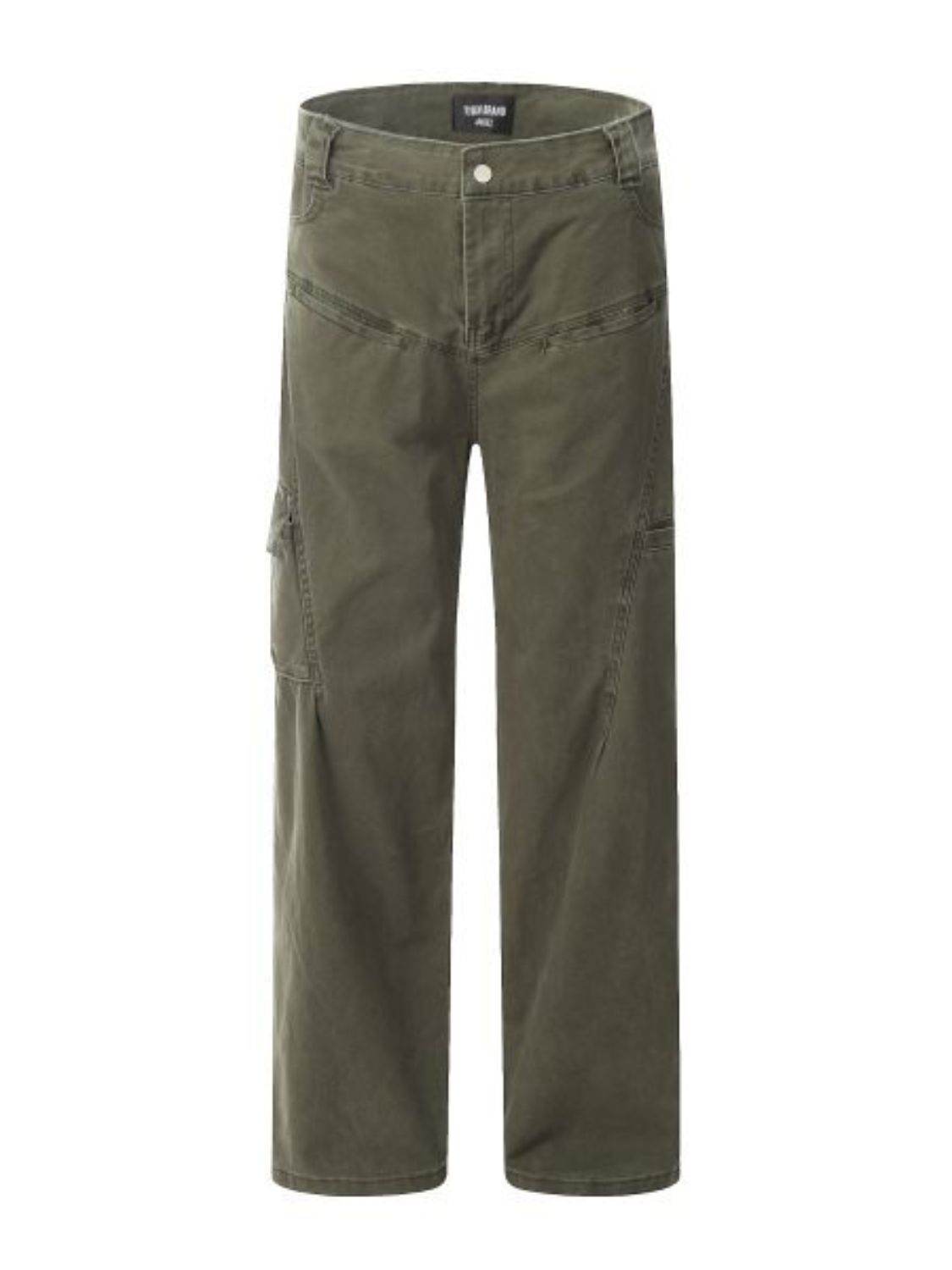 Men's Straight Leg Cargo Pants for Comfortable Everyday Wear