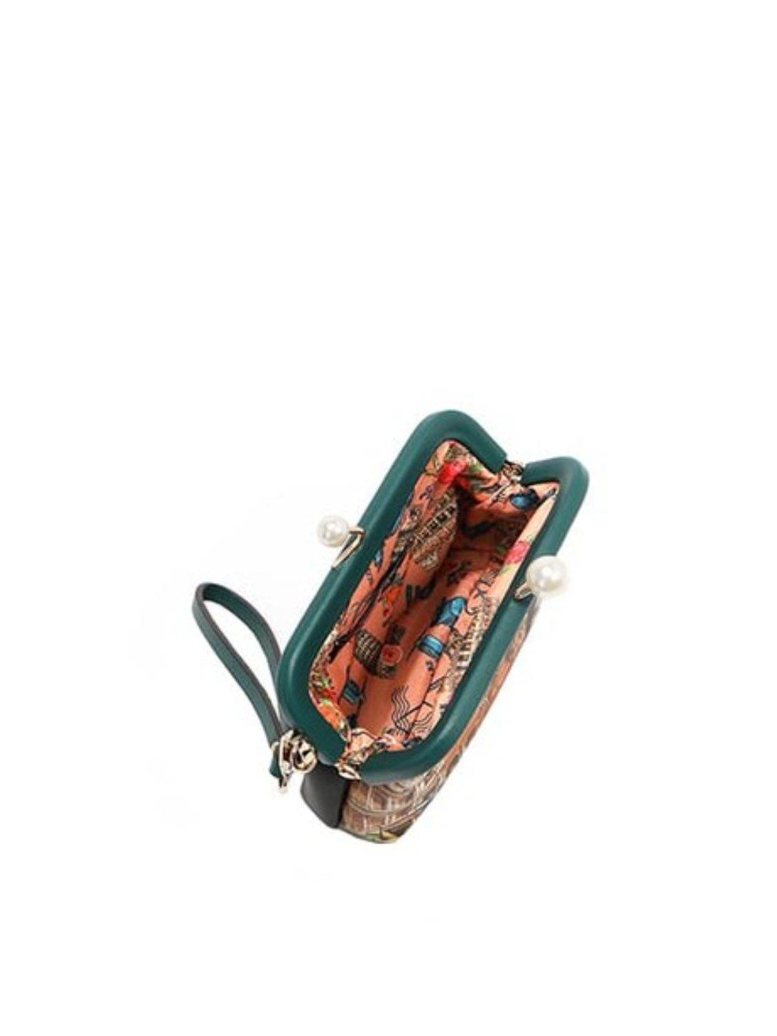 Nicole Lee USA Chelsea Pearl Kiss-Lock Coin Purse - Mayzelyn Shop