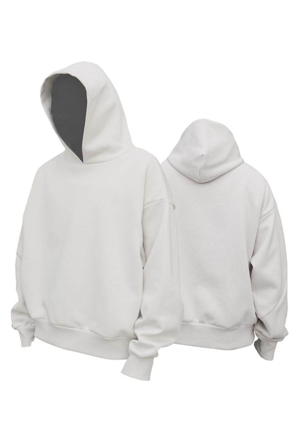 Men's Drop Shoulder Long Sleeve Hoodie - Mayzelyn Shop