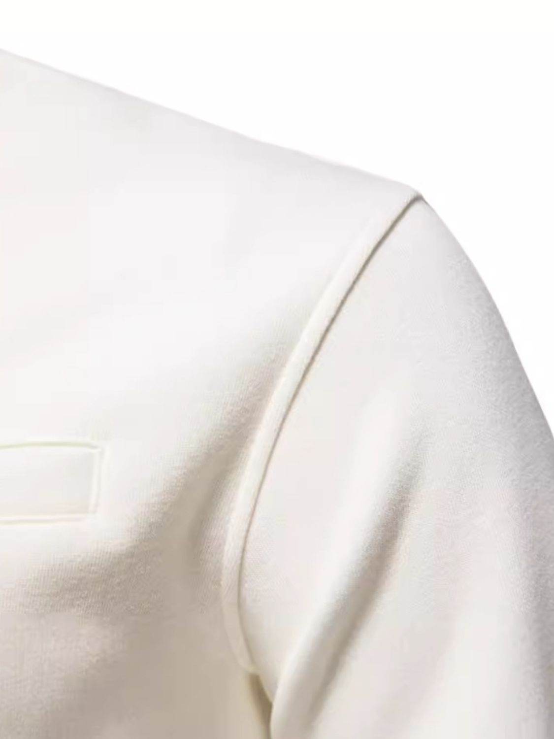 Men's Quarter Zip Long Sleeve Sweatshirt for Comfort Wear