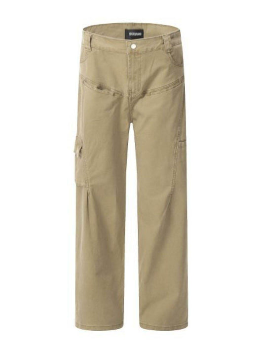 Men's Straight Leg Cargo Pants for Comfortable Everyday Wear