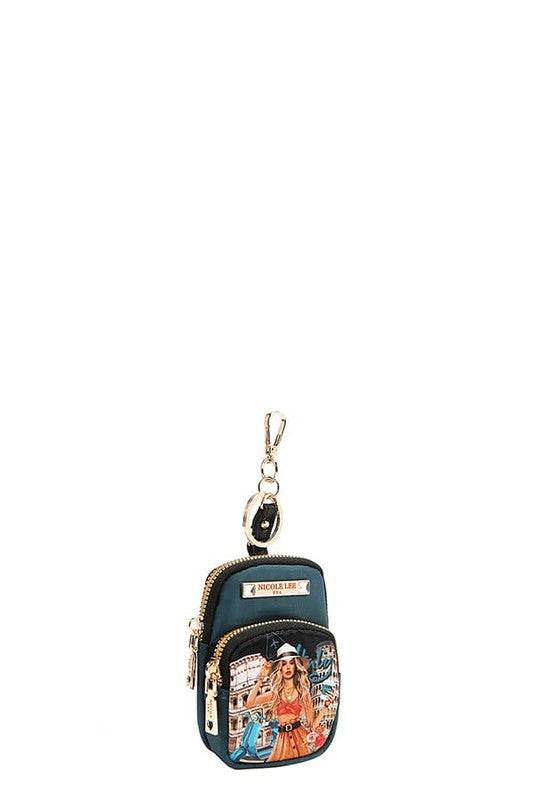 Nicole Lee USA Mini Coin Purse Keychain - Mayzelyn Shop 