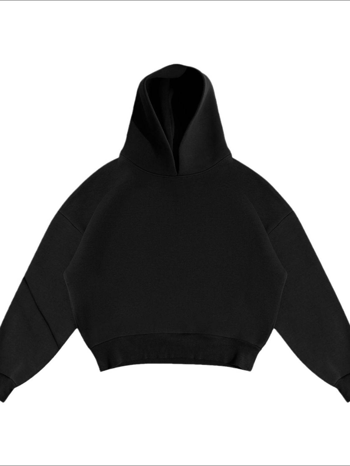 Men's Drop Shoulder Long Sleeve Hoodie - Mayzelyn Shop